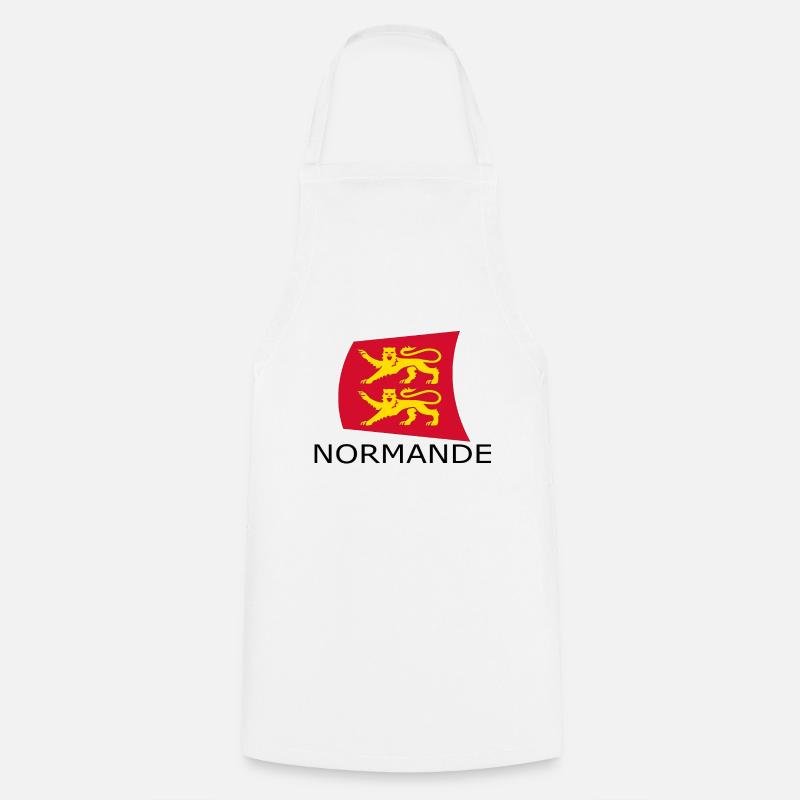 NORMAN - Cooking Apron - white