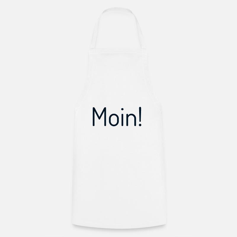 Moin - Kochschürze - Weiß