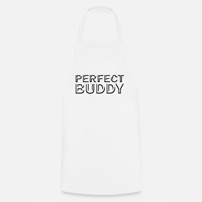 Perfect Buddy - Tablier de cuisine - blanc