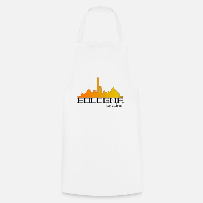 Gradient Urban Horizon - Cooking Apron - white