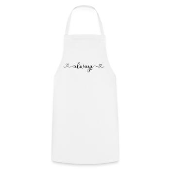 always - Tablier de cuisine - blanc - Devant - AI Model Male 185 dark (185cm)