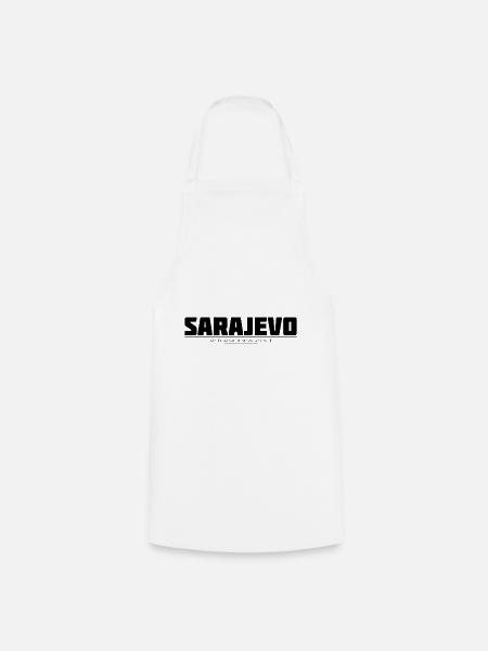 Sarajevo Bih - Kochschürze - Weiß