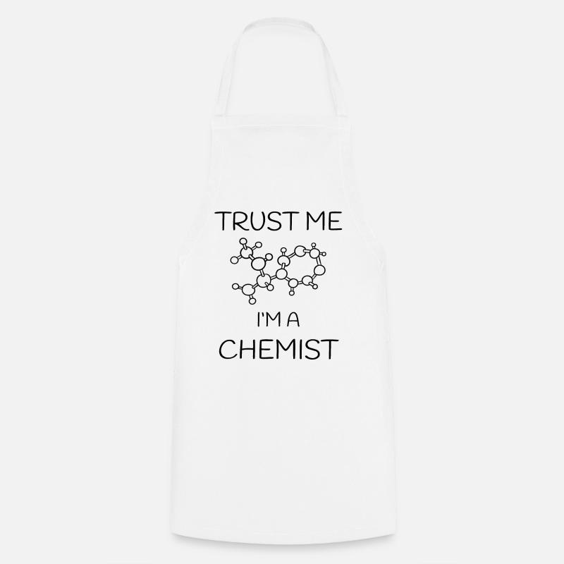Chimiste - Tablier de cuisine - blanc