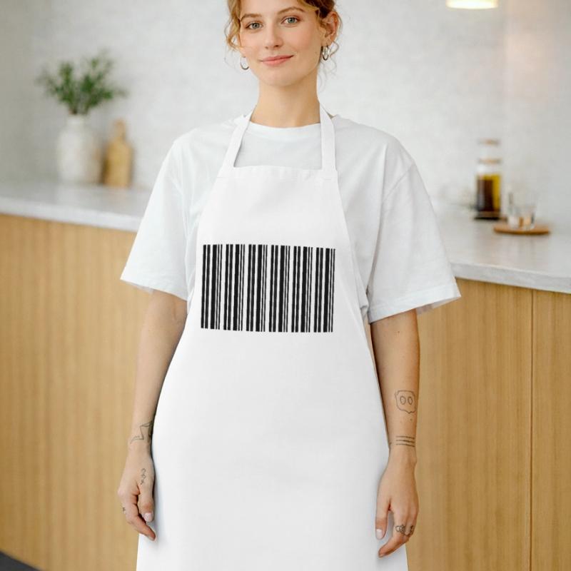 Conception de technologies informatiques pour nerds de code-barres Tablier de cuisine