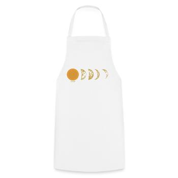 XRP Moon Ripple XRP Hodl Crypto Cryptocurrency - Cooking Apron - white - Front - AI Model Male 185 dark (185cm)