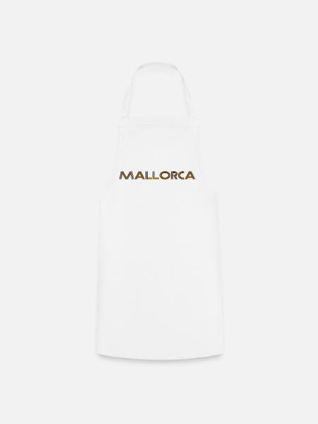 Mallorca - Kochschürze - Weiß