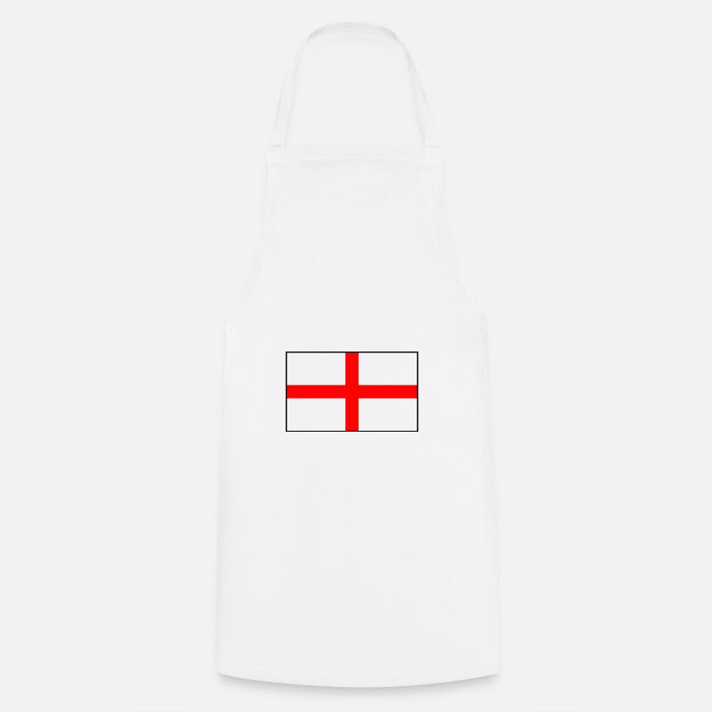 England flag - Cooking Apron - white