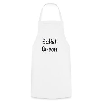 Ballett - Ballet Queen - Tablier de cuisine - blanc - Devant - AI Model Male 185 dark (185cm)