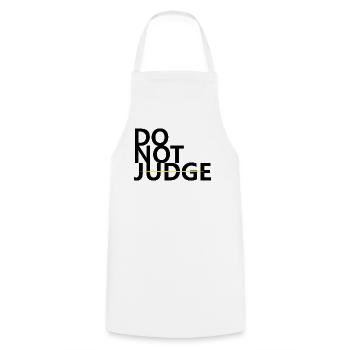 Jesus Christ of Nazareth Faith Bible Jesus - Cooking Apron - white - Front - AI Model Male 185 dark (185cm)