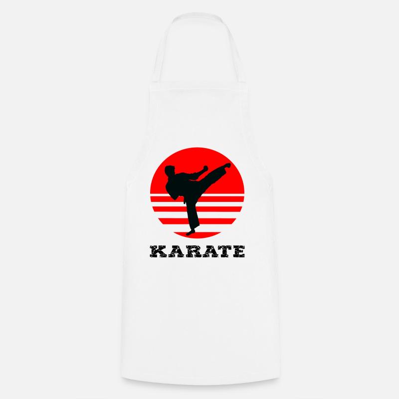 Karate - Kochschürze - Weiß