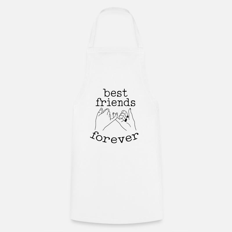 best friends - Tablier de cuisine - blanc
