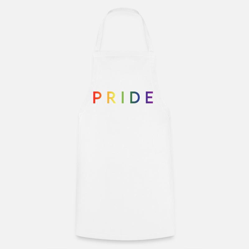 PRIDE - Kochschürze - Weiß