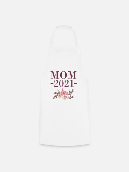 Mama 2021 - Kochschürze - Weiß