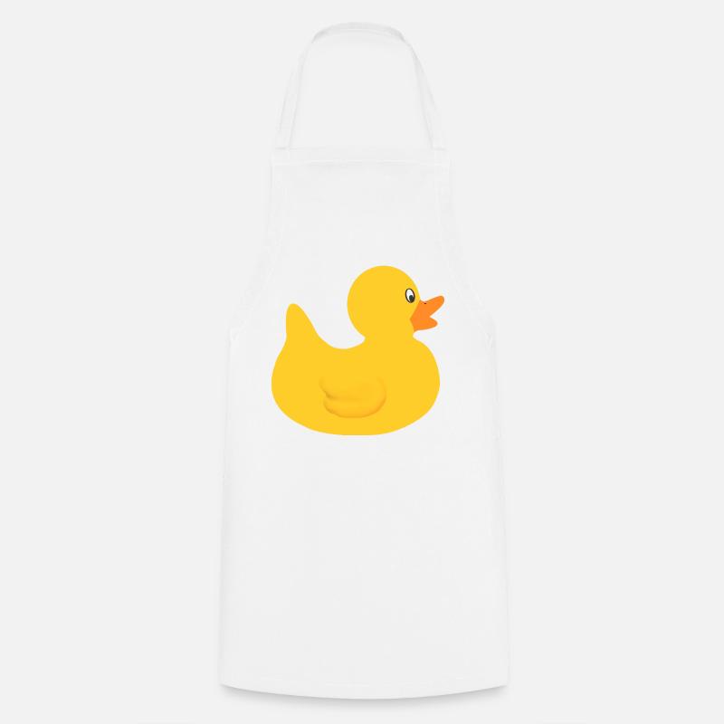 duck - Cooking Apron - white