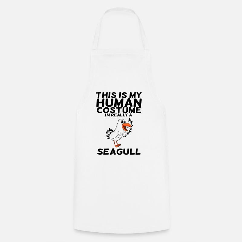 Mouette - Tablier de cuisine - blanc