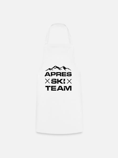 apres ski team - Kochschürze - Weiß