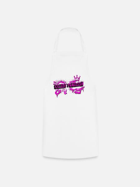 Vollzeit Prinzessin Graffiti Design - Kochschürze - Weiß