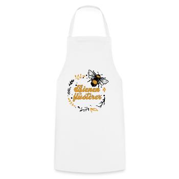 Imker Bienenflüsterer Geschenk Frühling - Kochschürze - Weiß - Vorne - AI Model Male 185 dark (185cm)