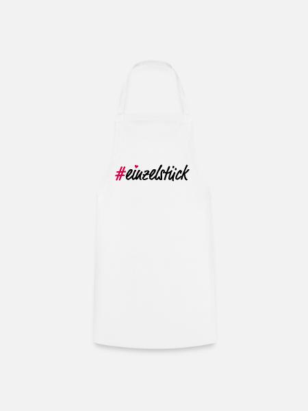 Einzelstück - Kochschürze - Weiß