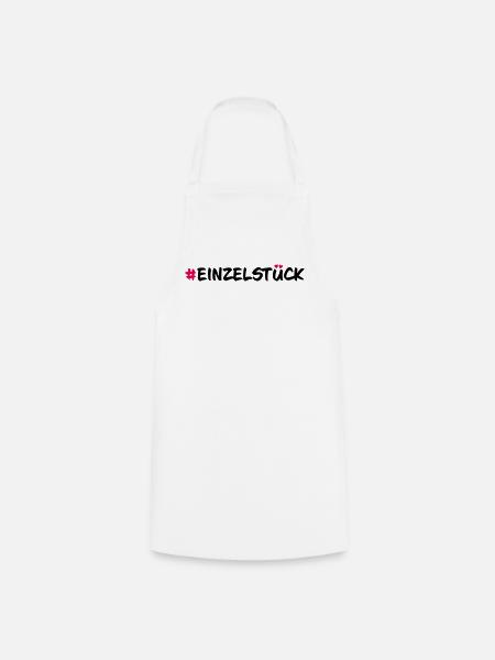 Einzelstück - Kochschürze - Weiß