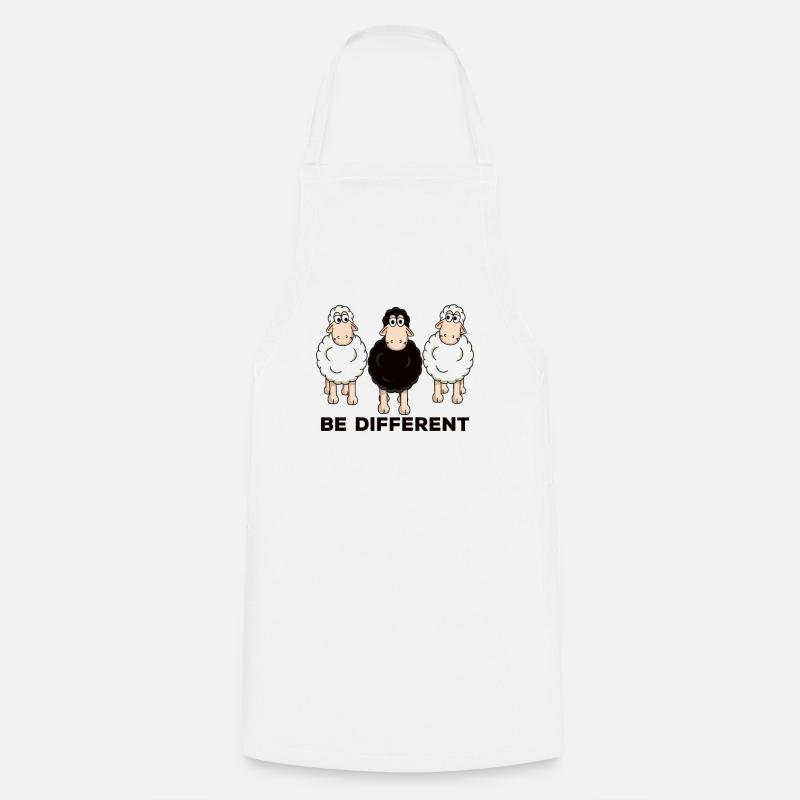 Sheep Sheep Be different Gift - Cooking Apron - white