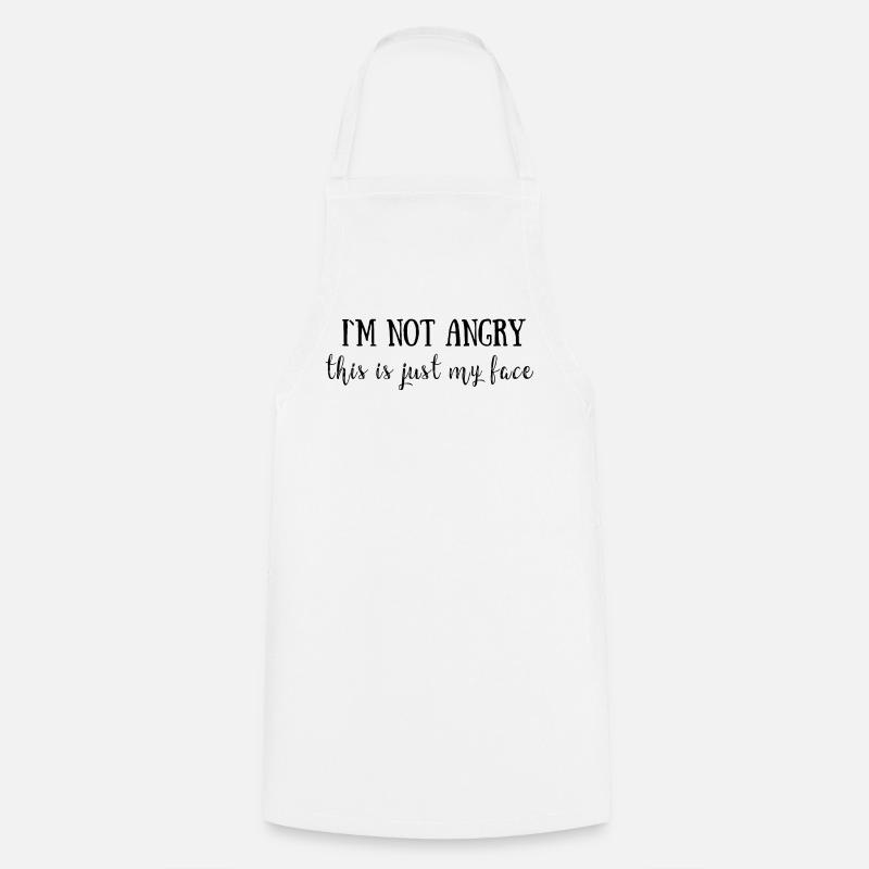 funny quotes - Cooking Apron - white