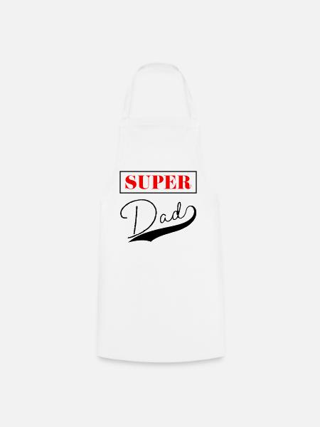 Super Vater - Kochschürze - Weiß