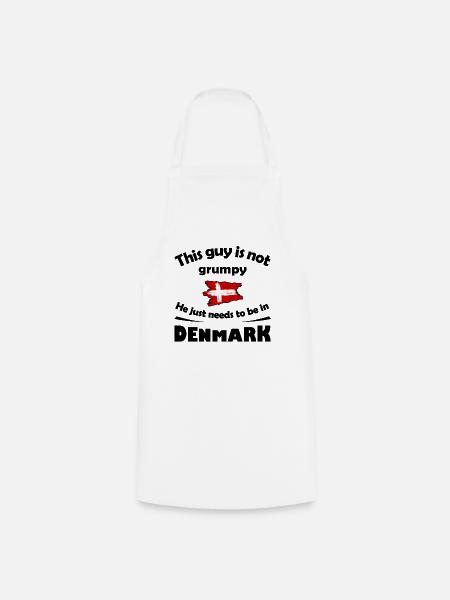Dänemark - Kochschürze - Weiß
