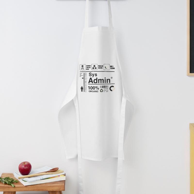 administrateur système ordinateur nerd pc kit programmeur humour lo Tablier de cuisine