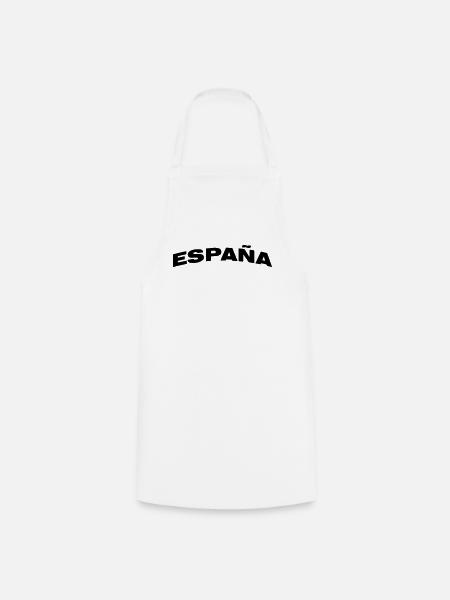 Spanien - Kochschürze - Weiß