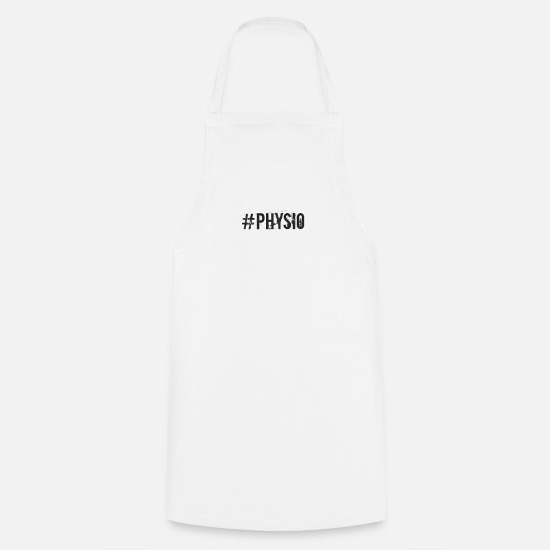 Sports de réadaptation - #Physio - Tablier de cuisine - blanc