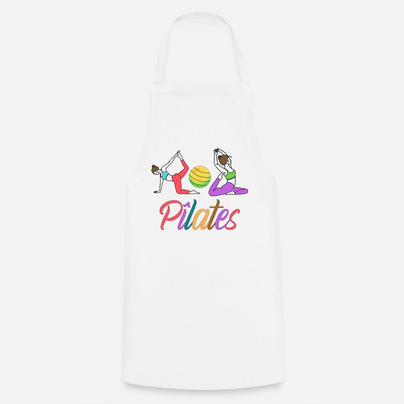 PILATES - Tablier de cuisine - blanc