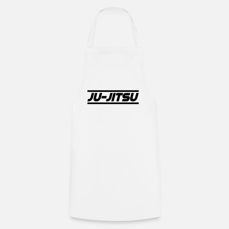 Ju Jitsu - Tablier de cuisine - blanc