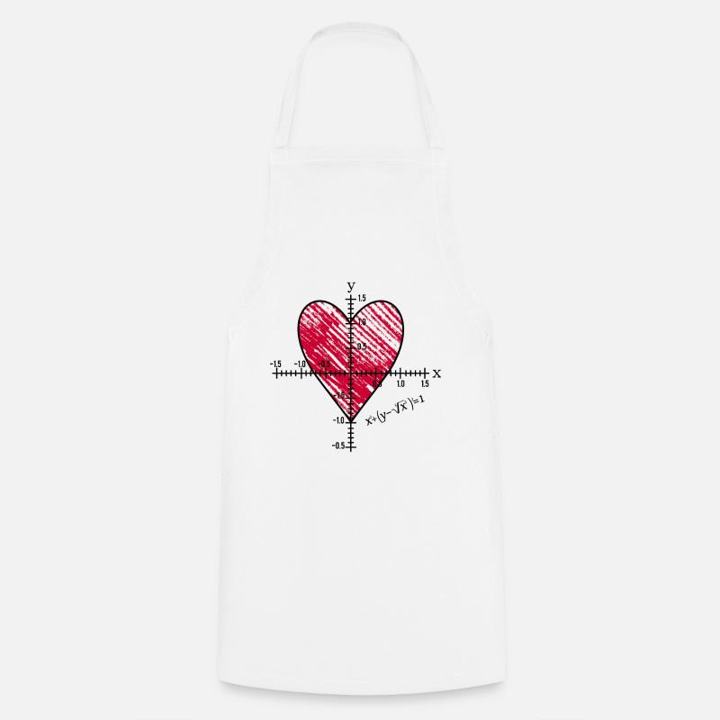 Heart function - Cooking Apron - white