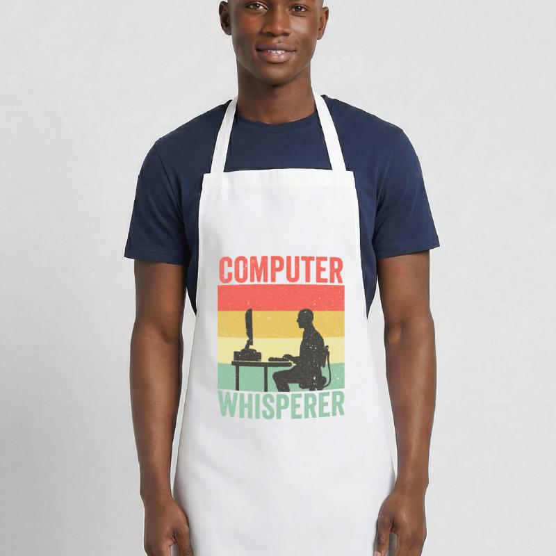 Computer Whisperer IT Support Programmierer Kochschürze