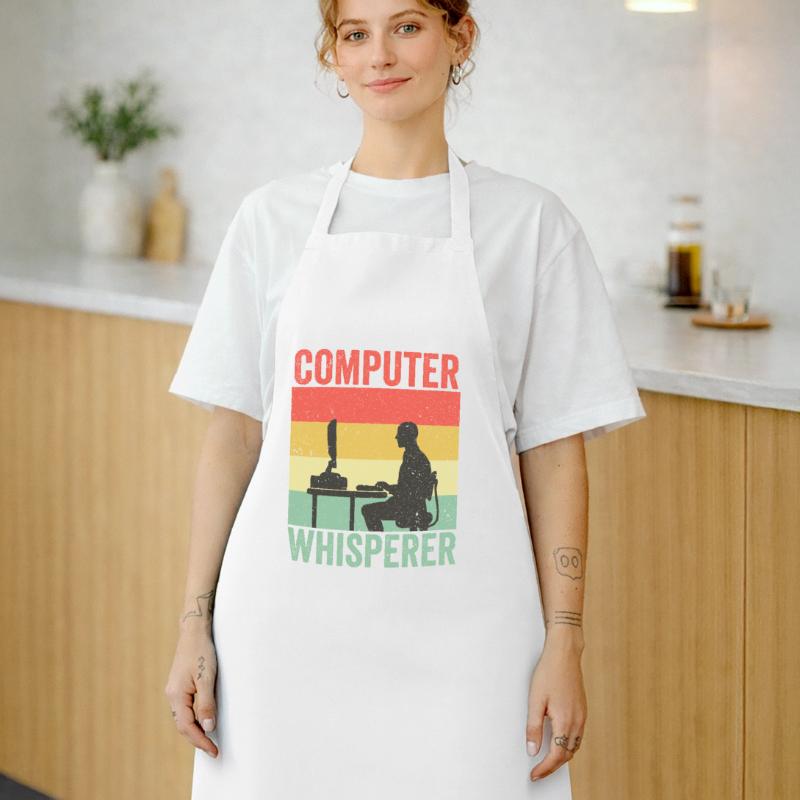 Computer Whisperer IT Support Programmierer Kochschürze
