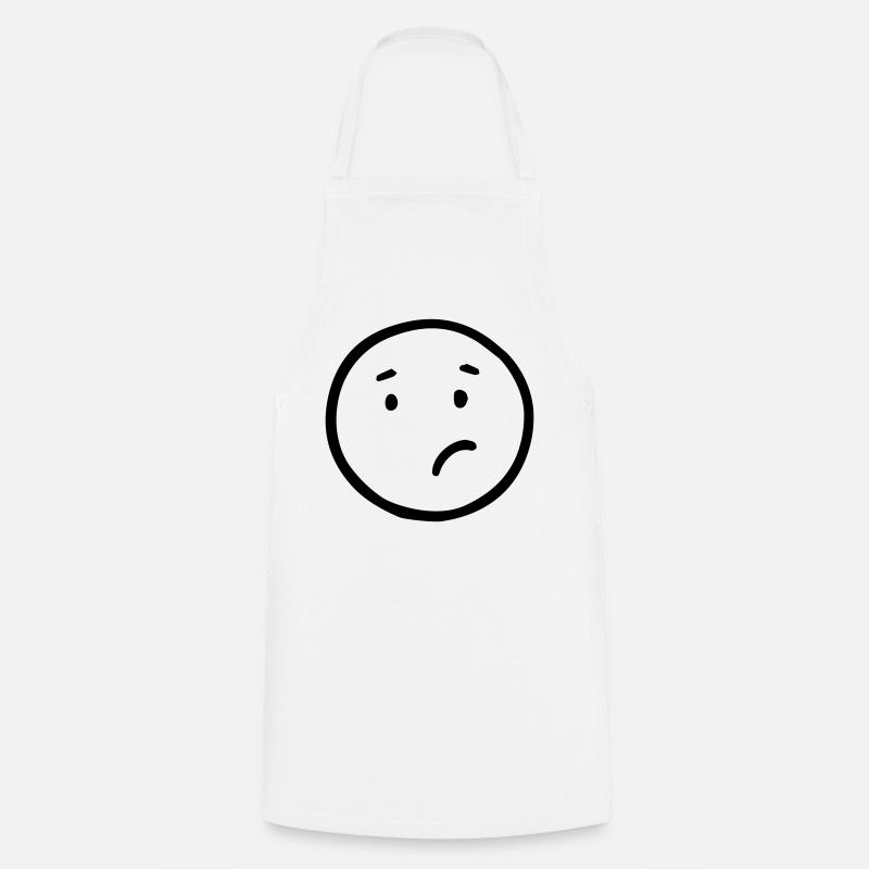 confus - Tablier de cuisine - blanc