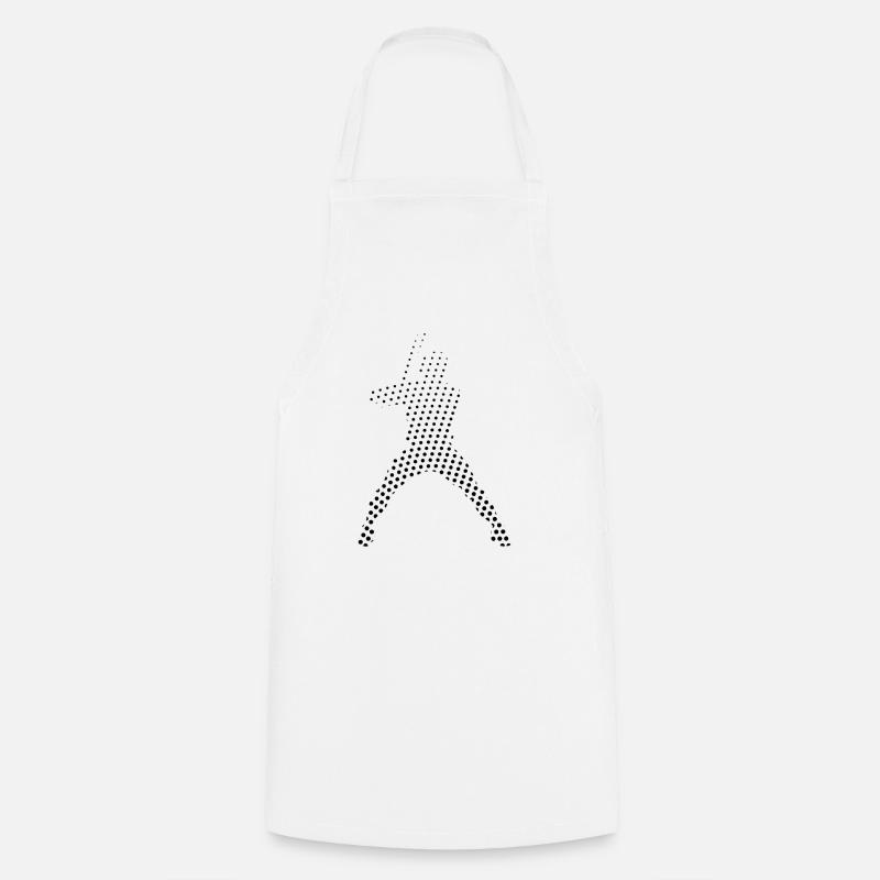 Baseball Baseballer - Tablier de cuisine - blanc