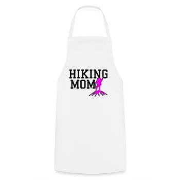 hiking mom - Kochschürze - Weiß - Vorne - AI Model Male 185 dark (185cm)