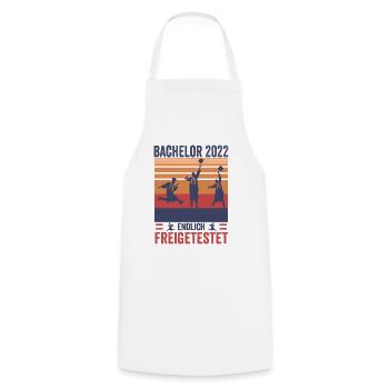 Vintage Bachelor Endlich Freigetestet Shirt - Kochschürze - Weiß - Vorne - AI Model Male 185 dark (185cm)
