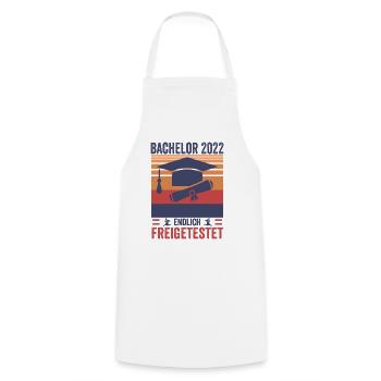 Vintage Bachelor Endlich Freigetestet Shirt - Kochschürze - Weiß - Vorne - AI Model Male 185 dark (185cm)