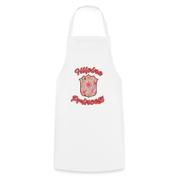Philippines Filipina Pride Flag Heart I Cadeau - Tablier de cuisine - blanc - Devant - AI Model Male 185 dark (185cm)