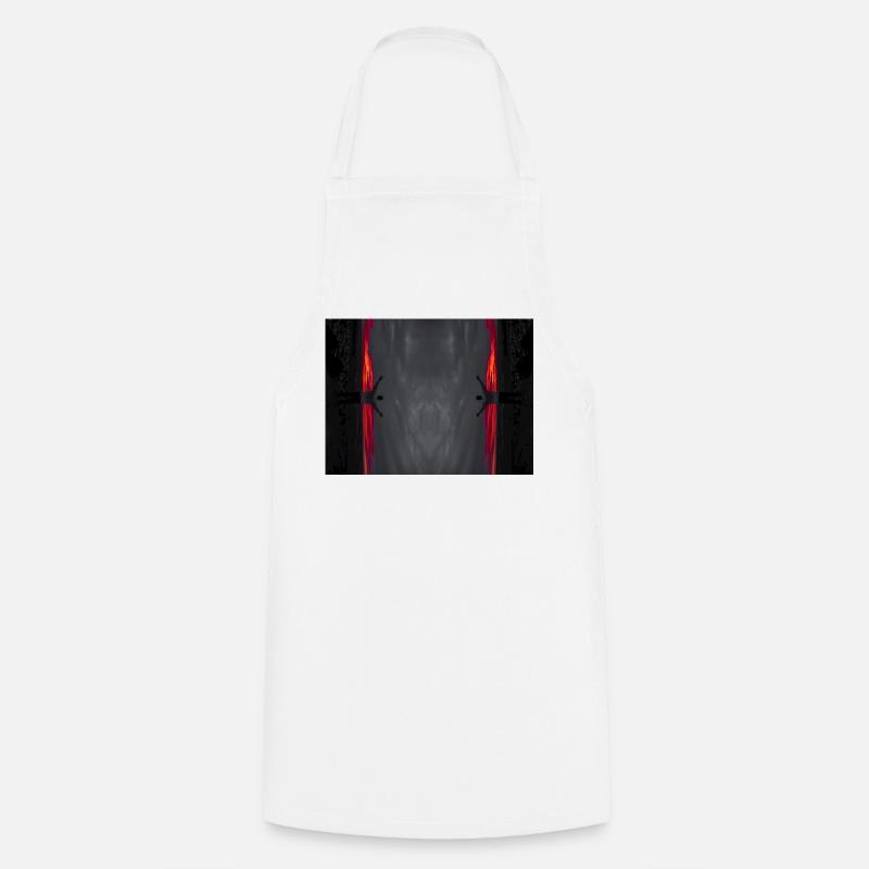 Hands up to the Sky - Cooking Apron - white