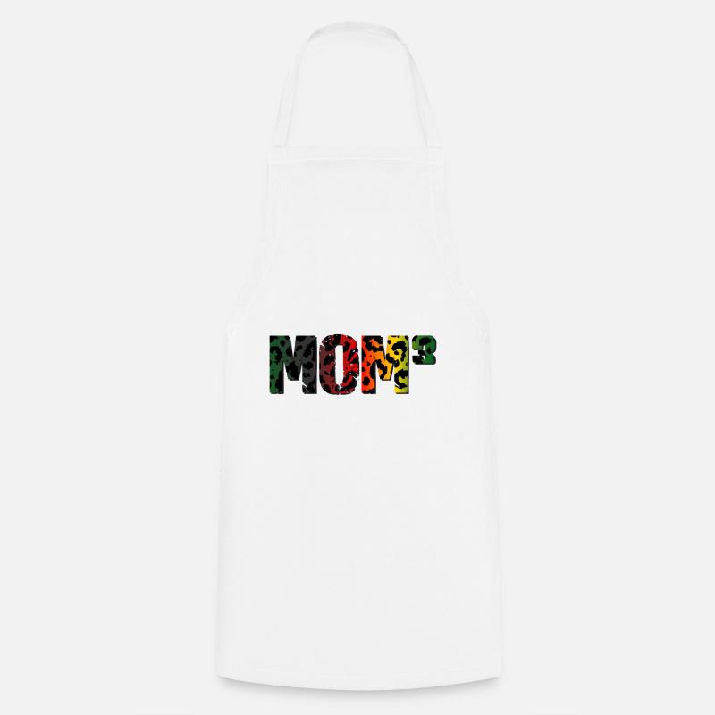 mom 3 - Kochschürze - Weiß