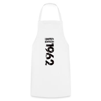 Édition limitée 1962 - Tablier de cuisine - blanc - Devant - AI Model Male 185 dark (185cm)