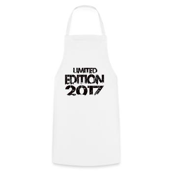 Édition limitée 2017 - Tablier de cuisine - blanc - Devant - AI Model Male 185 dark (185cm)