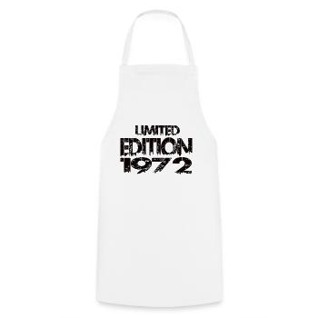 Édition limitée 1972 - Tablier de cuisine - blanc - Devant - AI Model Male 185 dark (185cm)