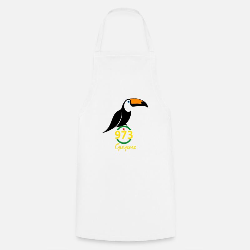 Guyane - Tablier de cuisine - blanc