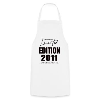 Édition limitée 2011 - Tablier de cuisine - blanc - Devant - AI Model Male 185 dark (185cm)