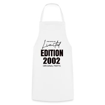 Édition limitée 2002 - Tablier de cuisine - blanc - Devant - AI Model Male 185 dark (185cm)